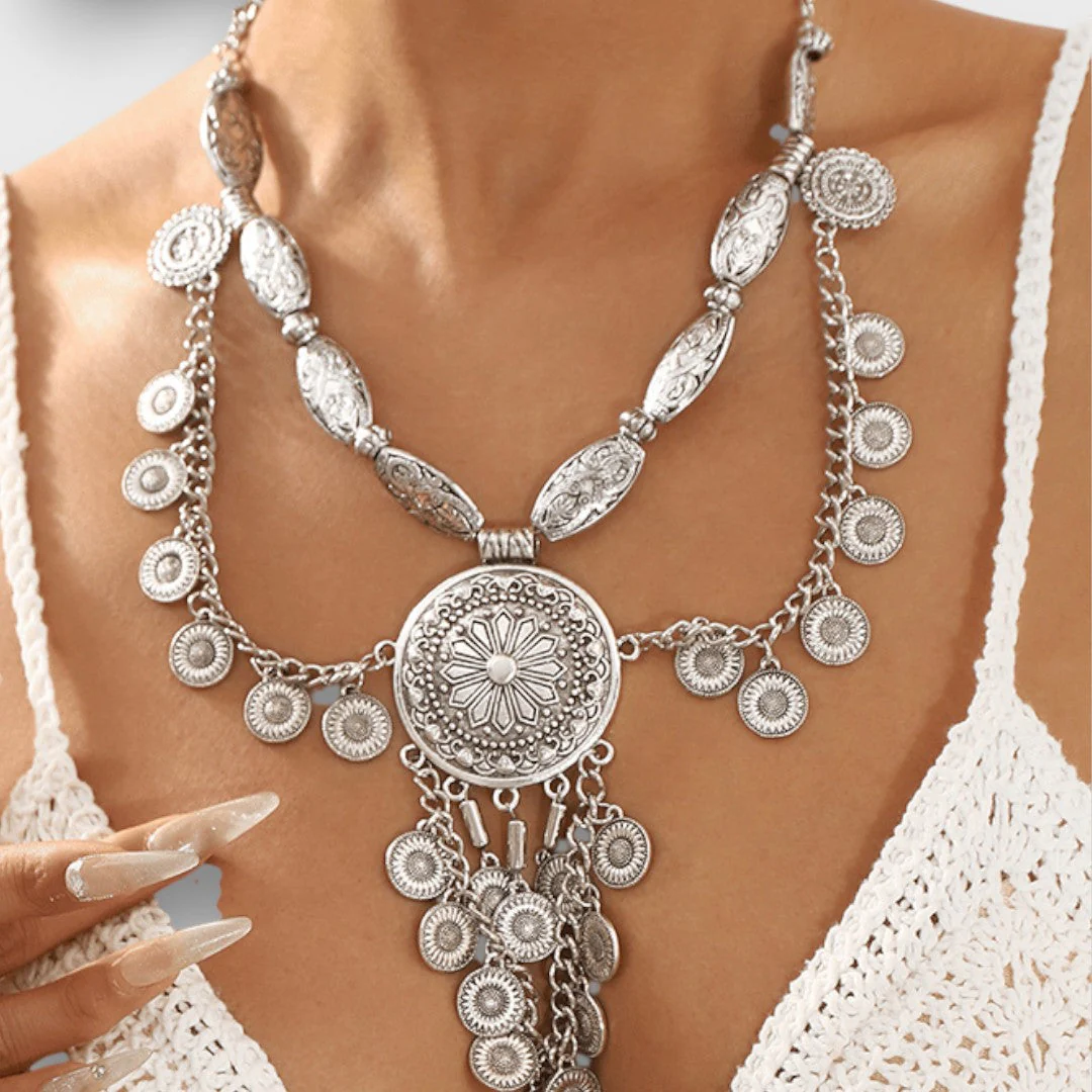 Selina – Vintage Boho Halskette - Image 3