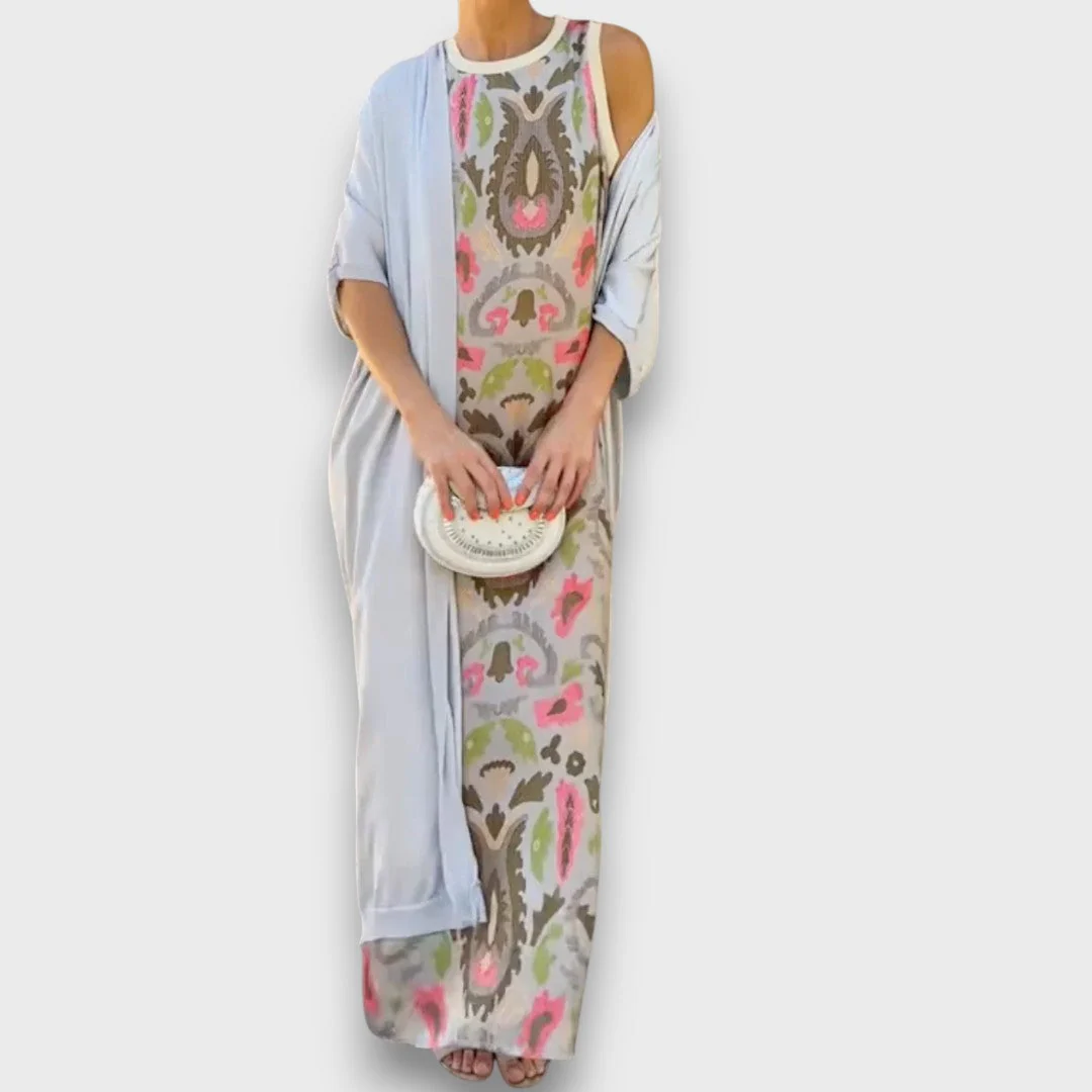 Selviane – Maxikleid mit Cardigan - Image 5