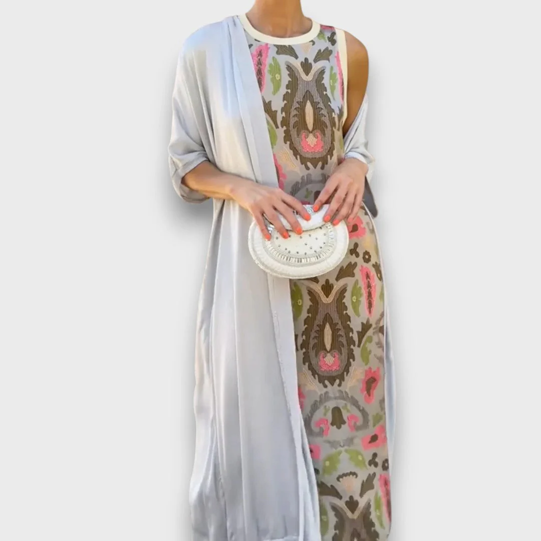 Selviane – Maxikleid mit Cardigan - Image 6