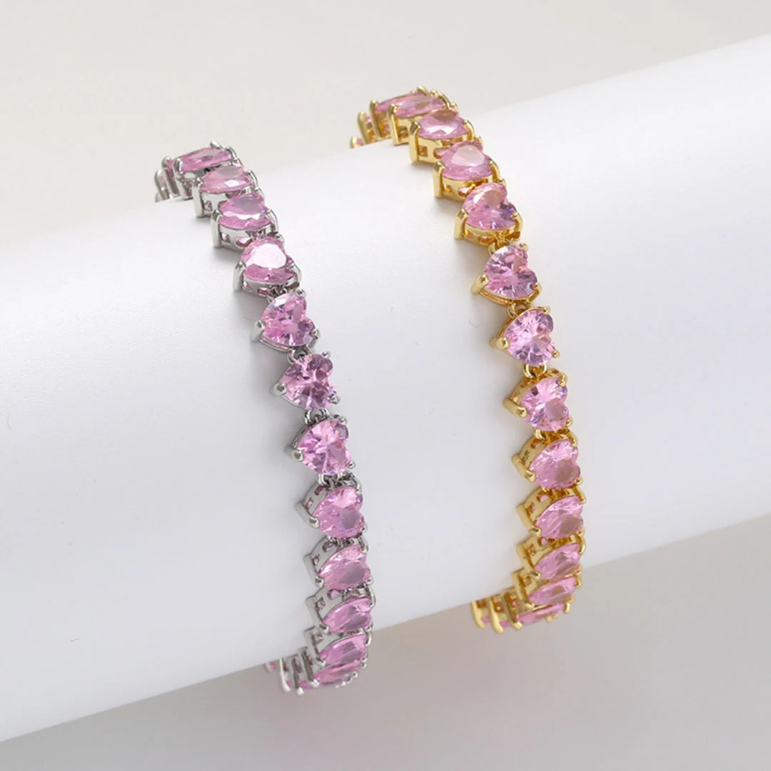 SENCE ARMBAND | ROSÉ QUARTZ GOLD - Image 3