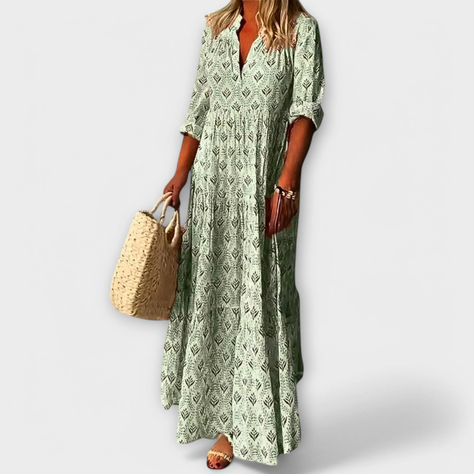 Sera - Elegantes und Bequemes Maxi-Kleid für die Frühlingsmode - Image 2