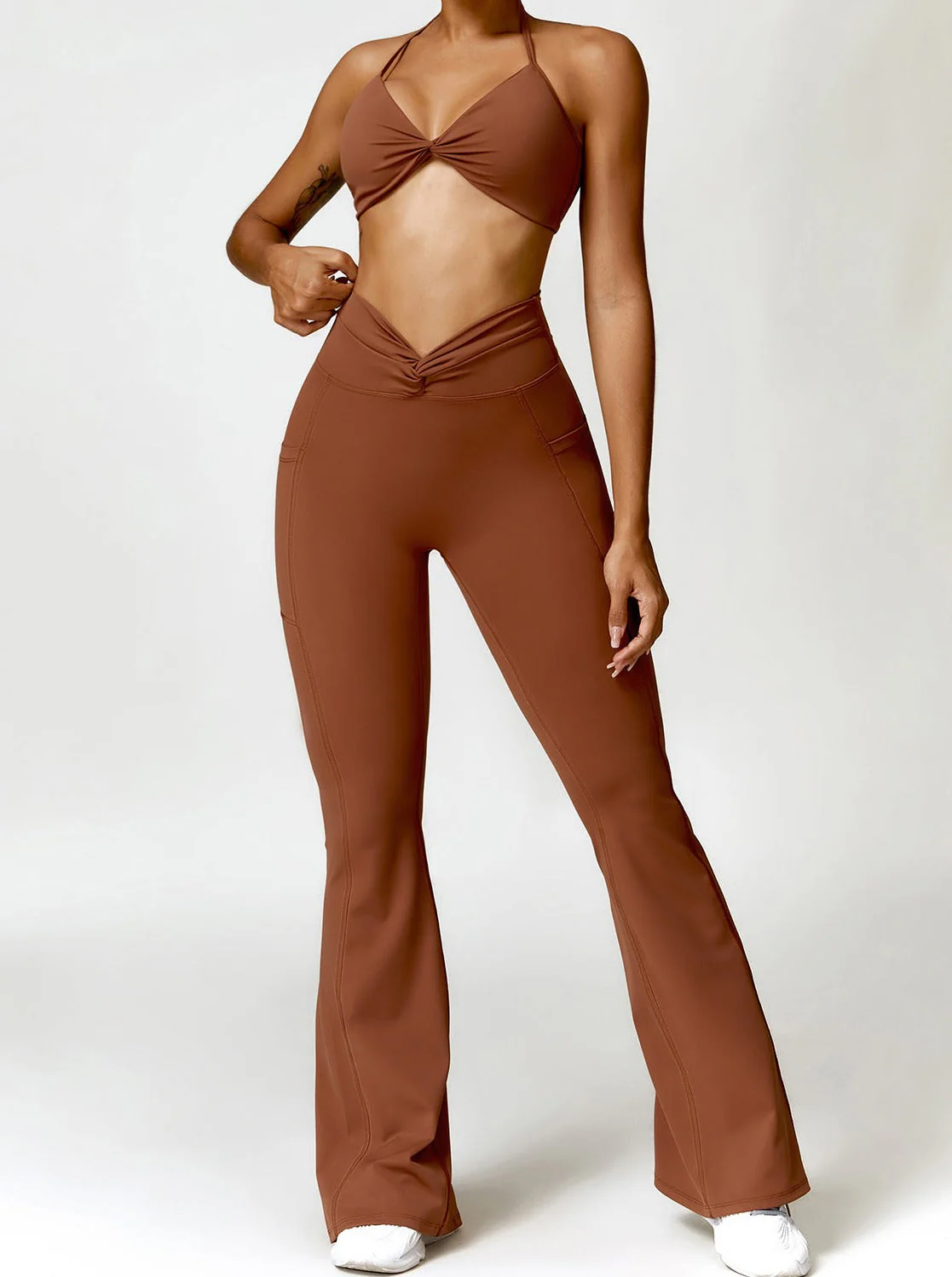 Serafina | High-Waist Schlagleggings mit figurformendem Schnitt - Image 2