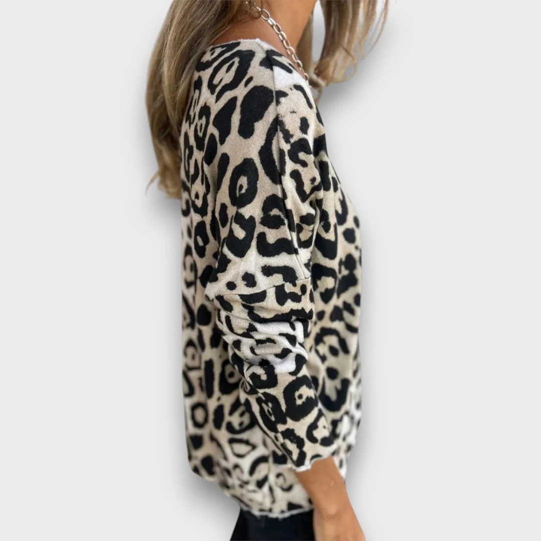 Serana – Bluse mit Leopardenmuster - Image 5