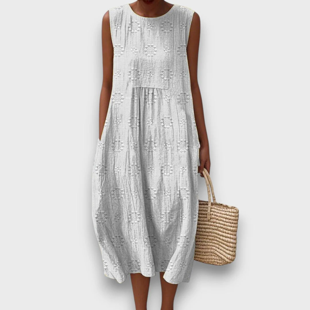 Serava – besticktes Midikleid - Image 3