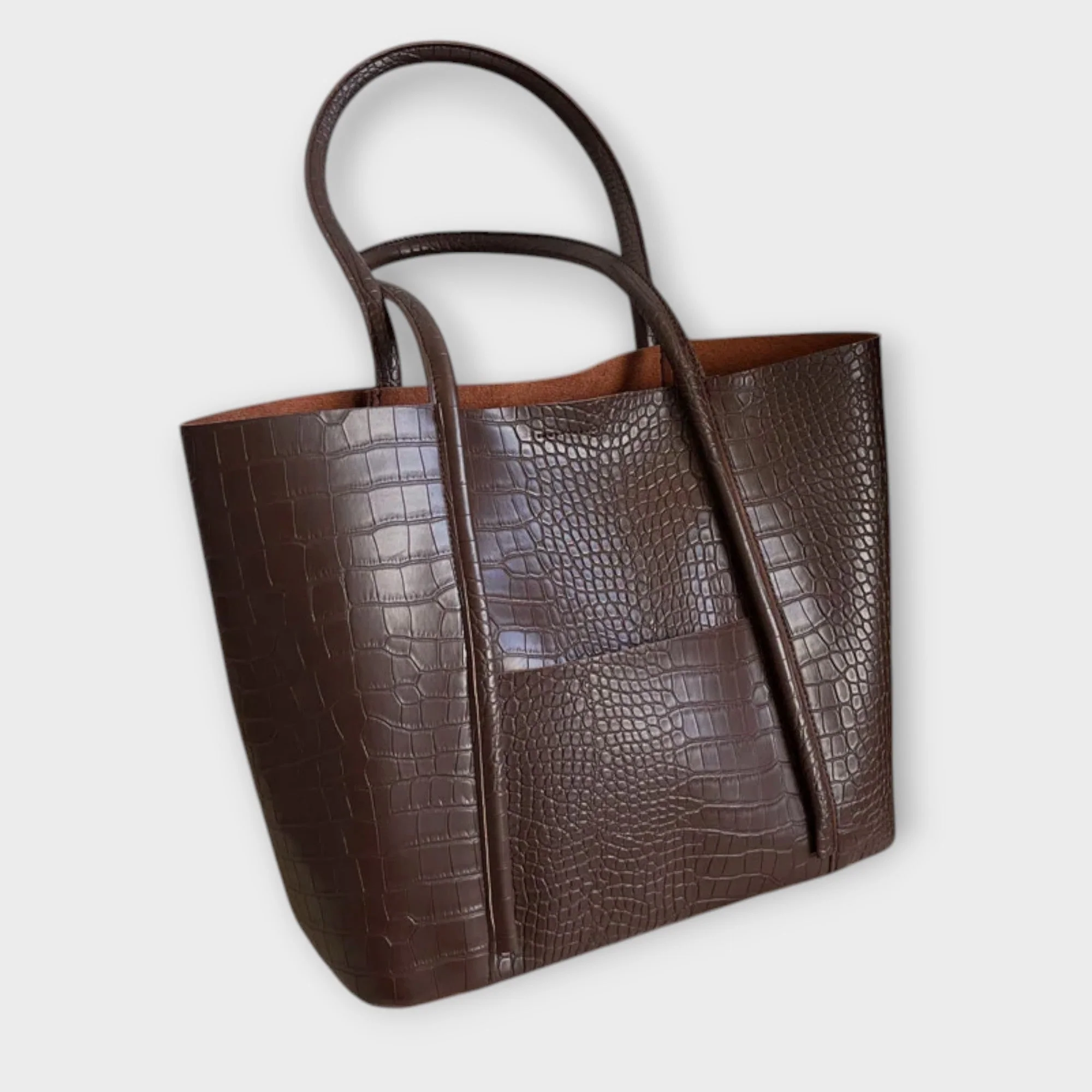 Serelina – Elegante Schultertasche mit Struktur - Image 3