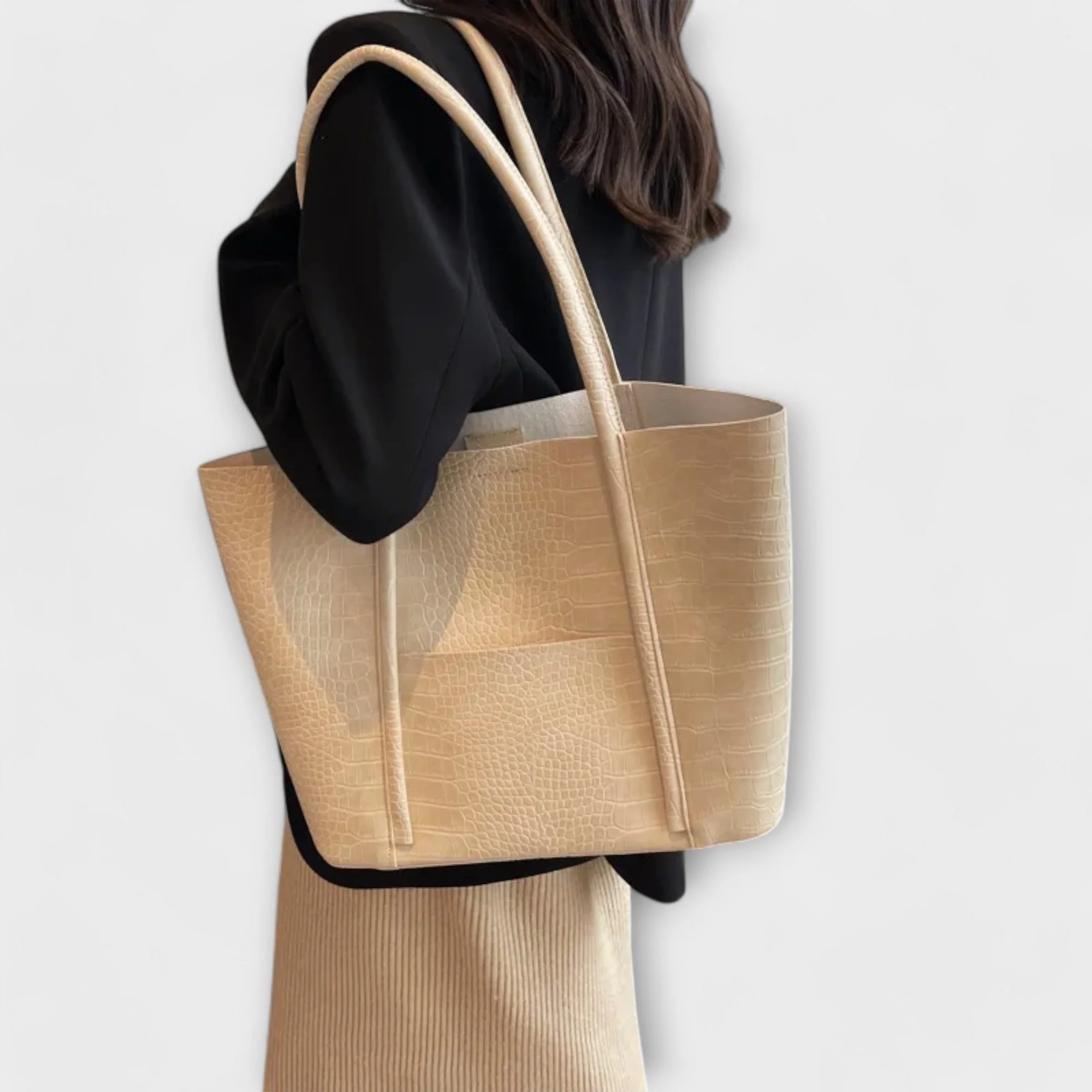 Serelina – Elegante Schultertasche mit Struktur - Image 7