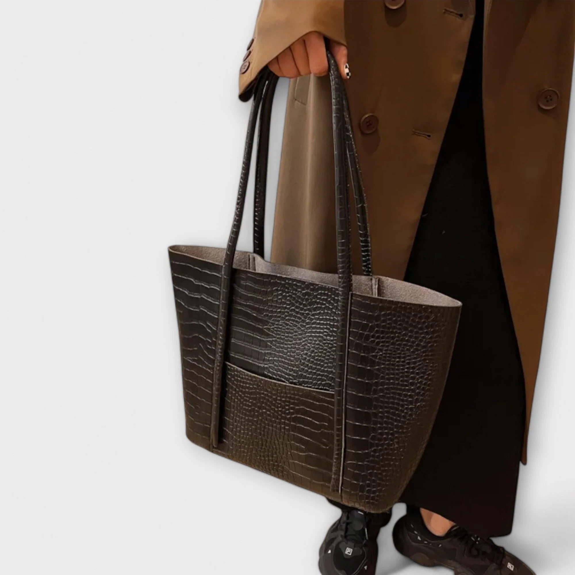 Serelina – Elegante Schultertasche mit Struktur - Image 8
