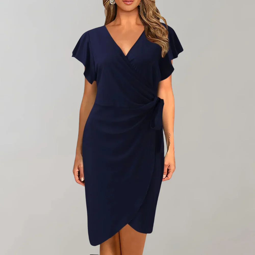 Serena – Wickelkleid mit Flügelärmeln - Image 4