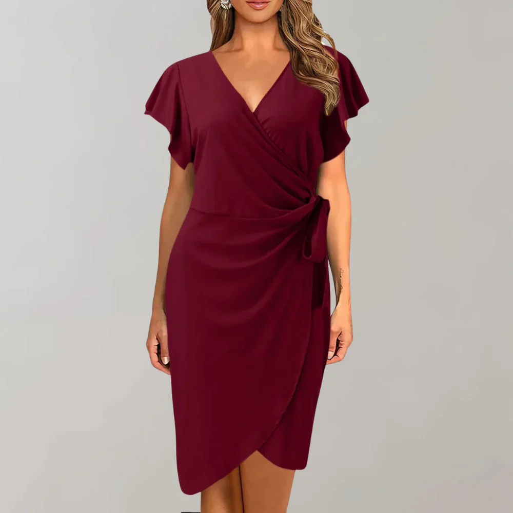 Serena – Wickelkleid mit Flügelärmeln - Image 5