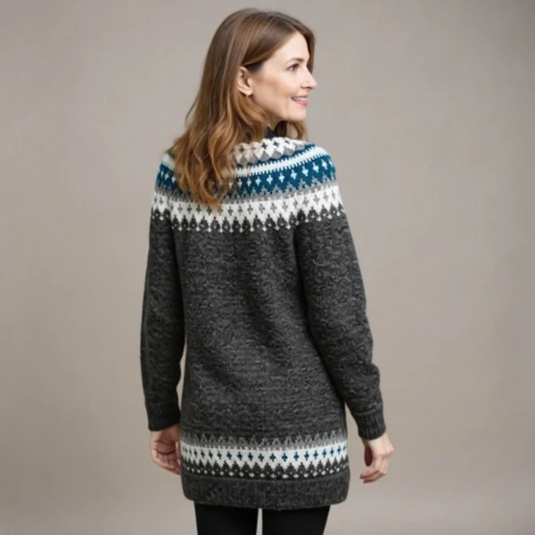 Serenaa - Handge Fertigt Woll Pullover - Image 3
