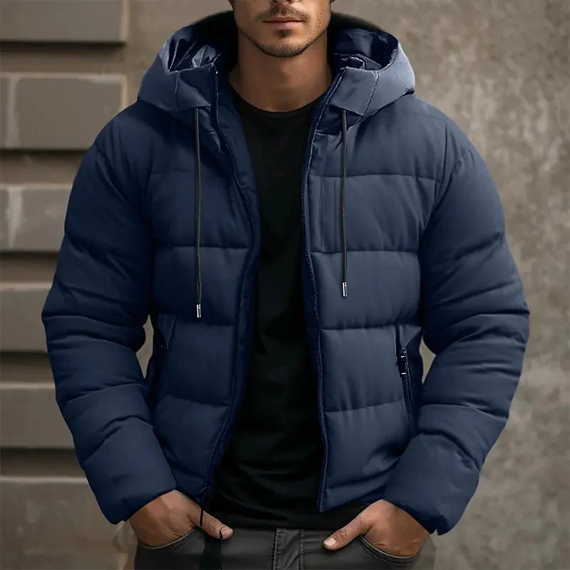 Sergio – Herren Steppjacke Mit Kapuze - Image 6