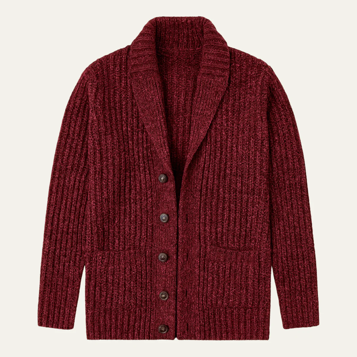 Sergio – Strukturierter Herren Strickcardigan mit Reverskragen - Image 10