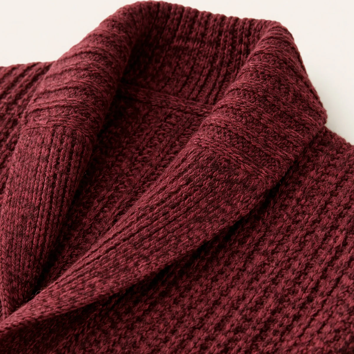 Sergio – Strukturierter Herren Strickcardigan mit Reverskragen - Image 3