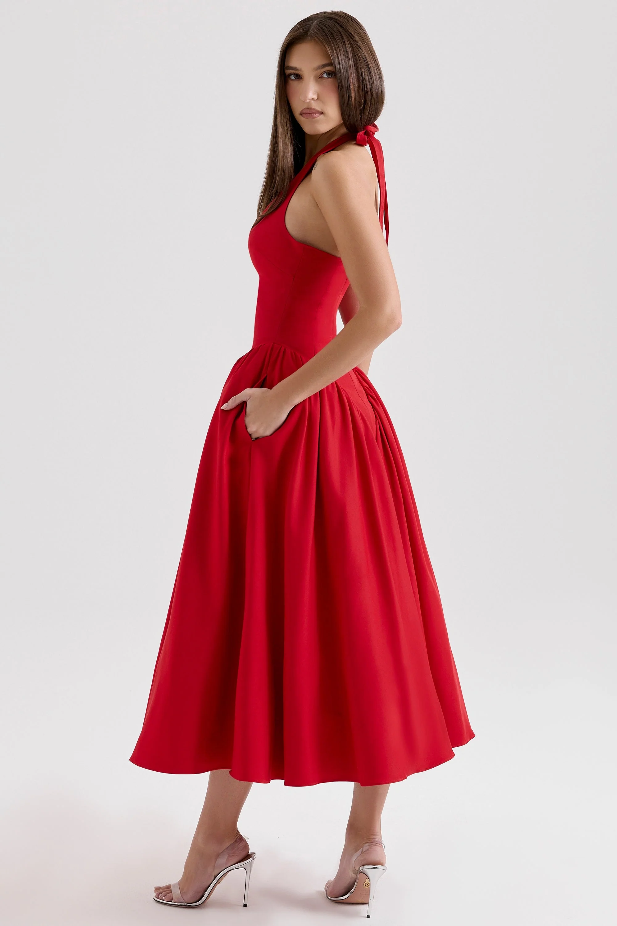 Shannah | Elegantes Midi-Kleid