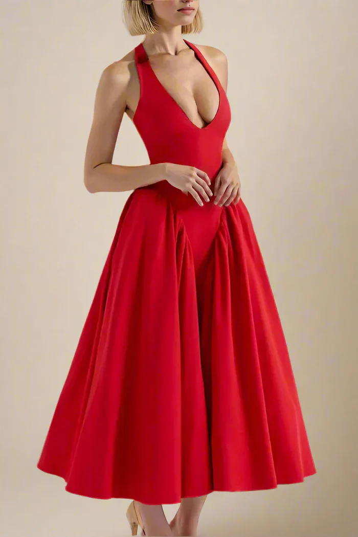 Shannah | Elegantes Midi-Kleid - Image 17