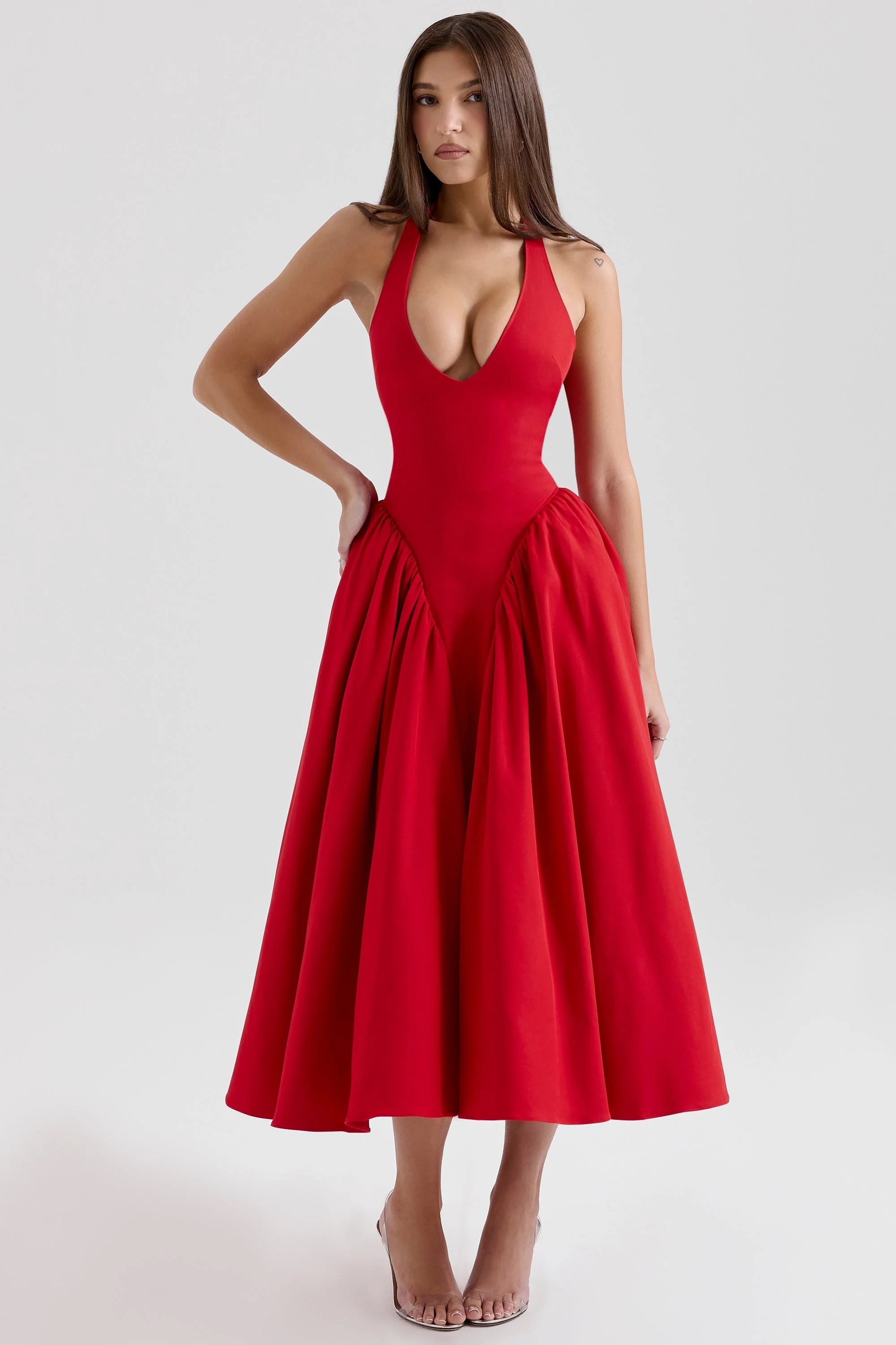Shannah | Elegantes Midi-Kleid - Image 19