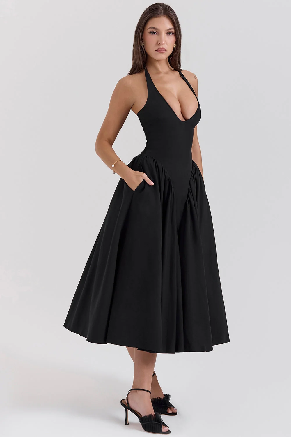 Shannah | Elegantes Midi-Kleid - Image 4
