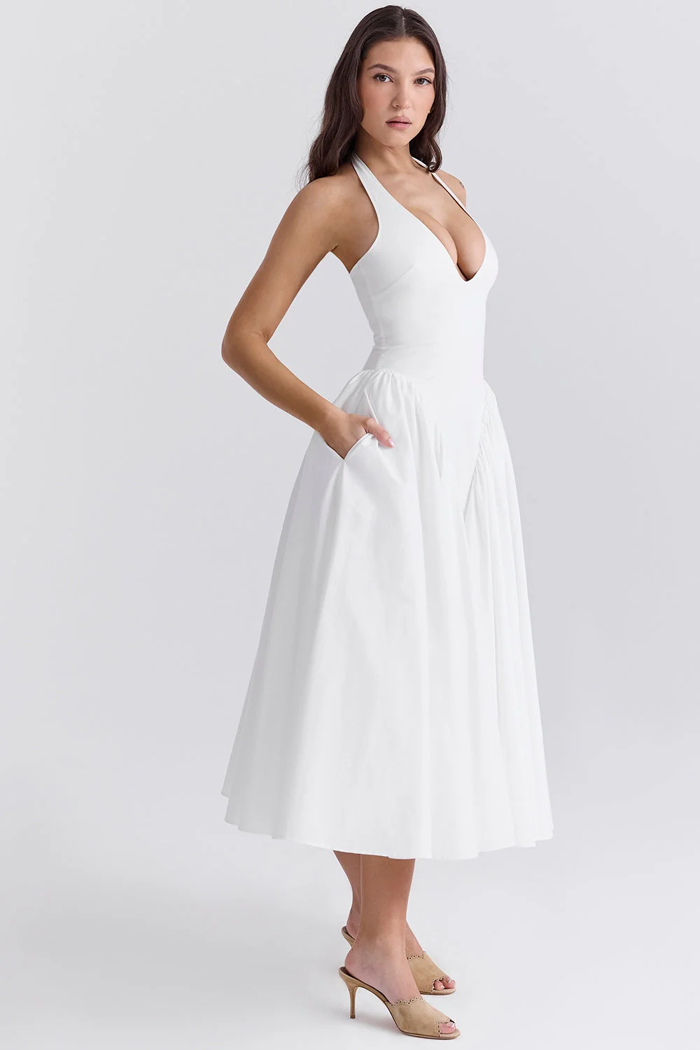 Shannah | Elegantes Midi-Kleid - Image 6