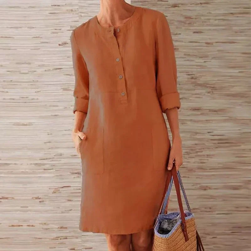 Sheira – Elegantes Langarmkleid - Image 6