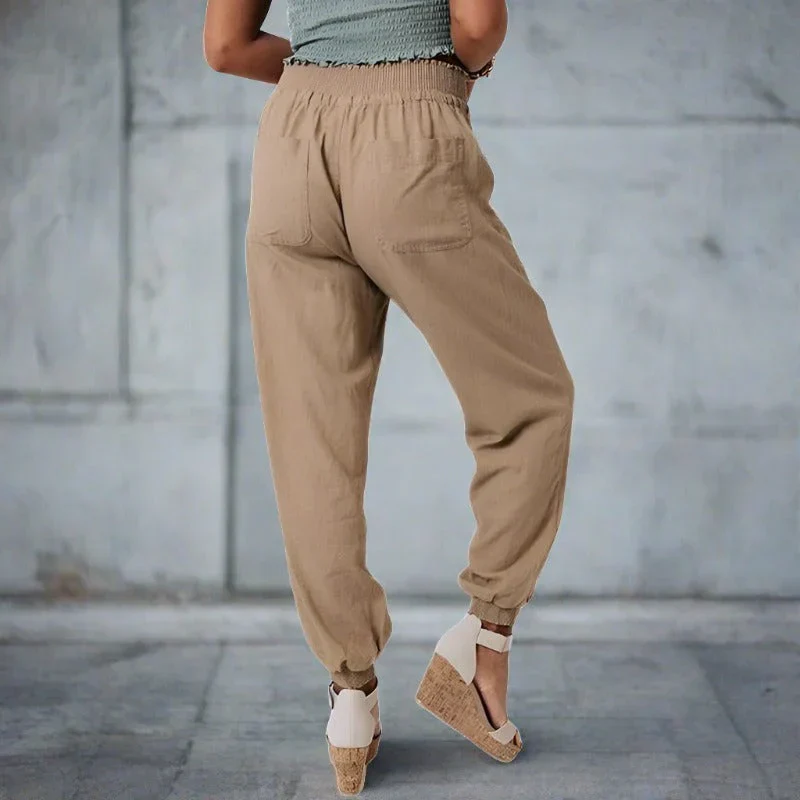 Shekira – Leichte Damen-Jogginghose mit Kordelzug - Image 2