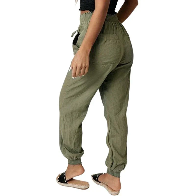 Shekira – Leichte Damen-Jogginghose mit Kordelzug - Image 4