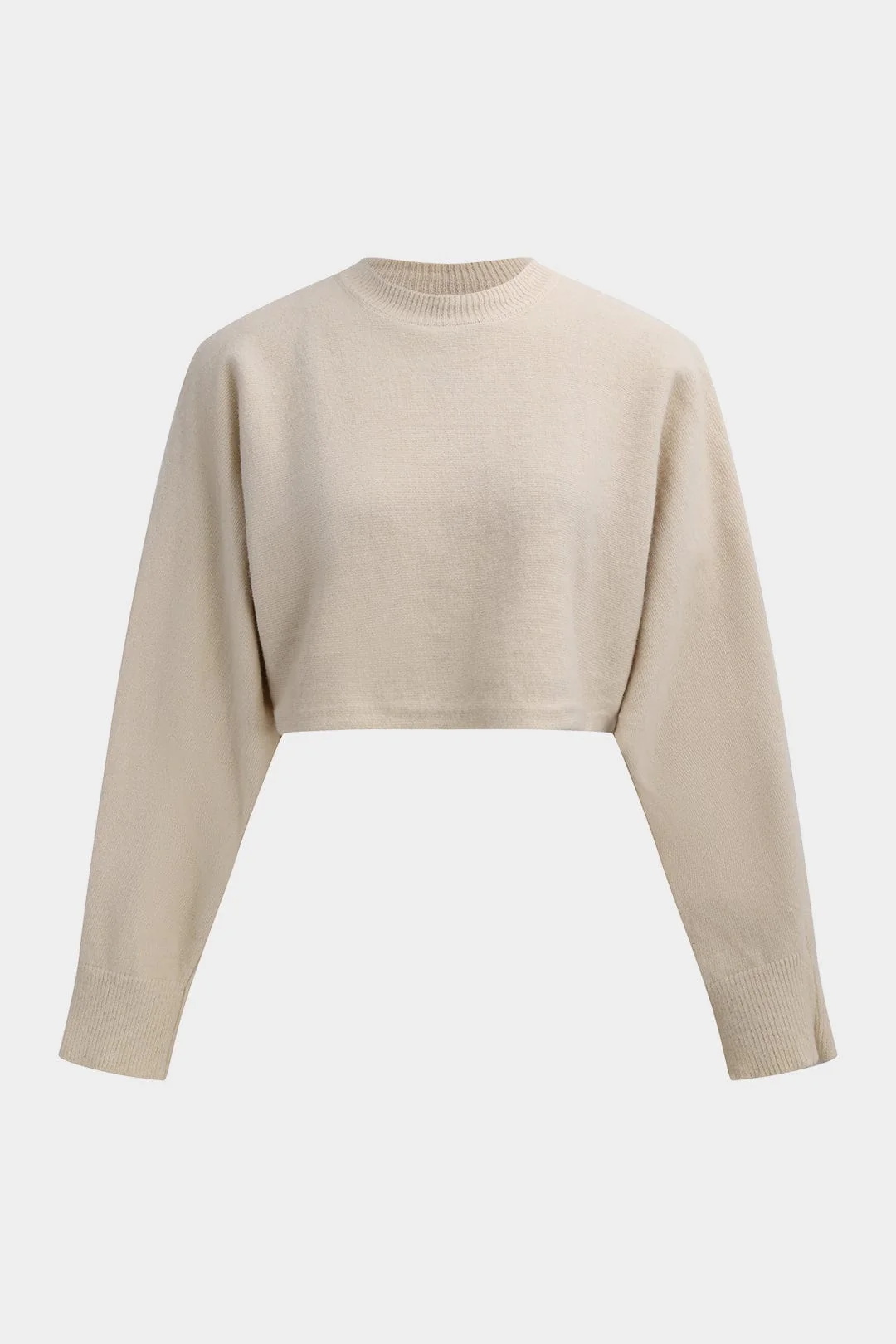Shira | Strick-Zweiteiler-Set mit Crop-Pullover & Figurbetontem Kleid
