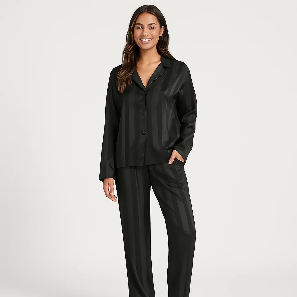 Shubo – Bequemer Damen-Pyjama für entspanntes Schlafen und Entspannen - Image 2
