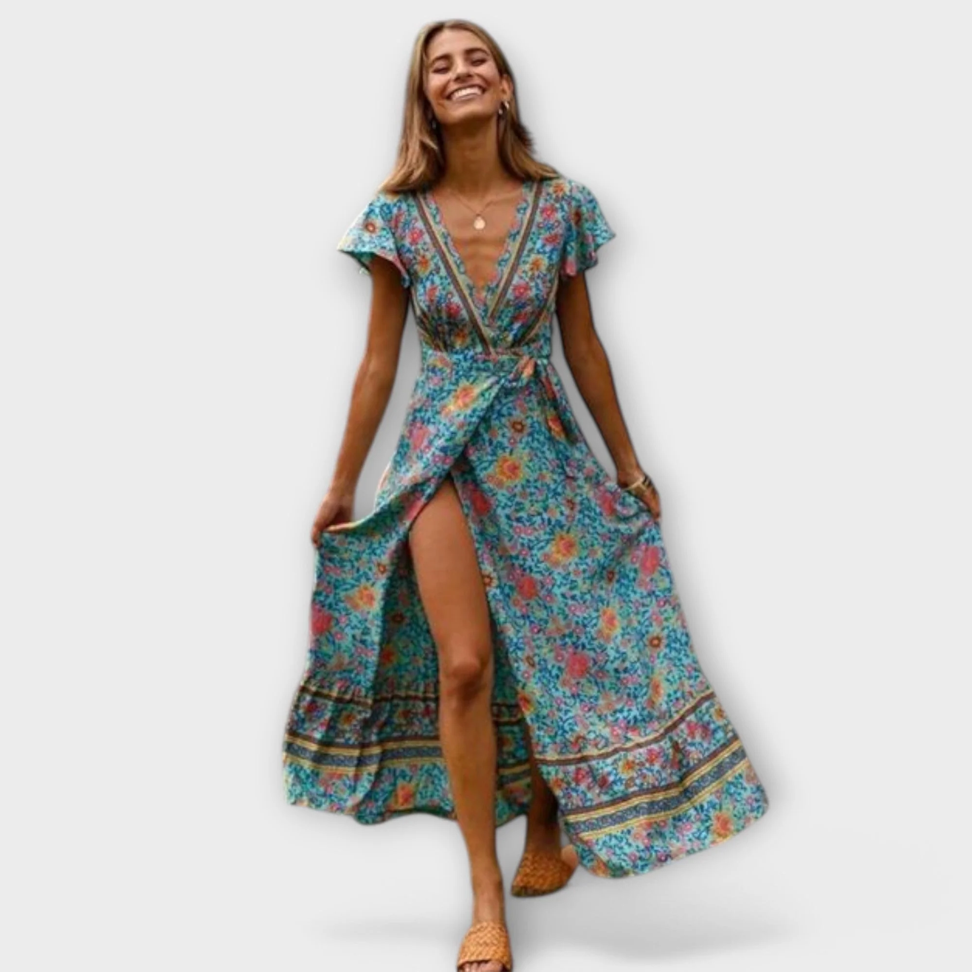Shylin Bohemian Maxi Dress - Image 2