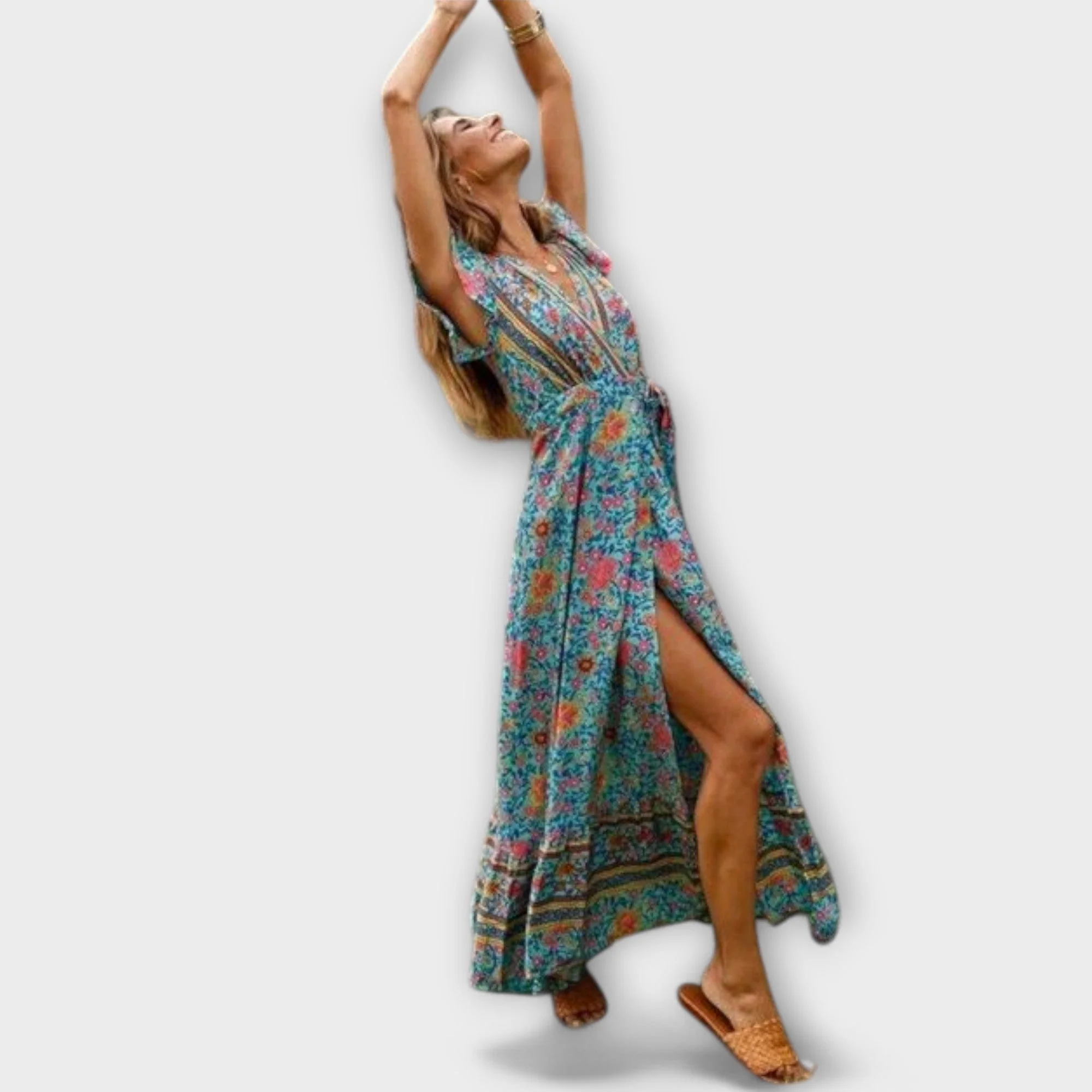 Shylin Bohemian Maxi Dress - Image 3