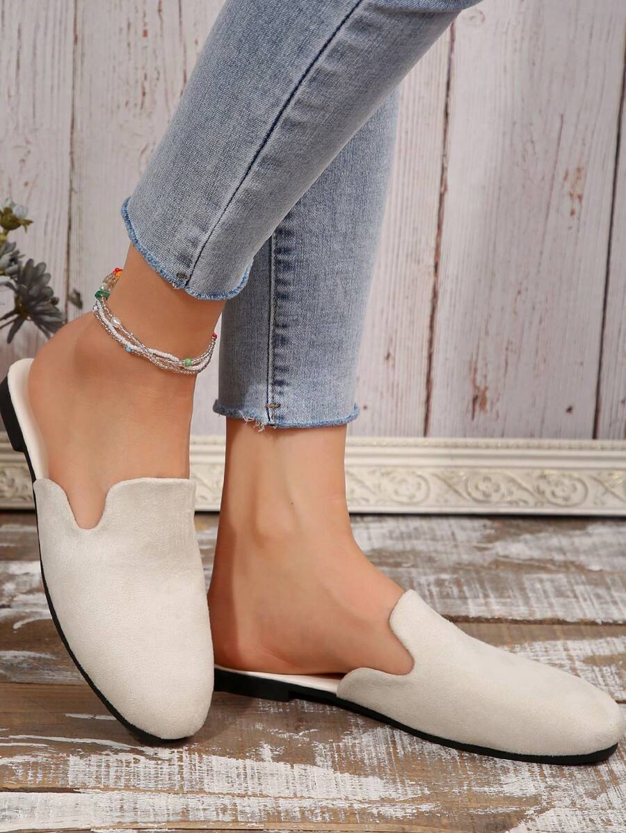 Sibylle – Modische Damen Flache Schuhe Rundzehen Gemütlich - Image 2