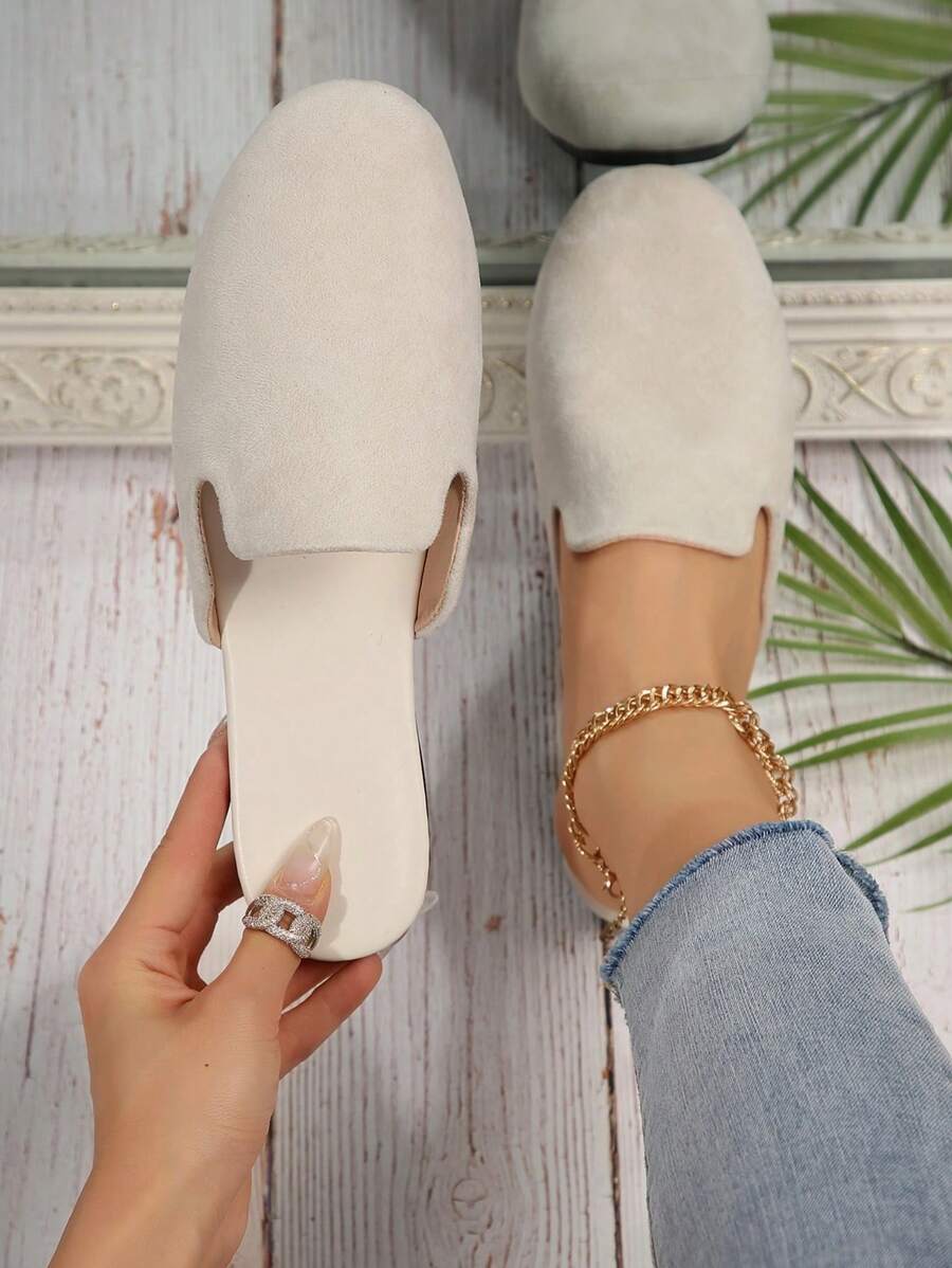 Sibylle – Modische Damen Flache Schuhe Rundzehen Gemütlich - Image 4