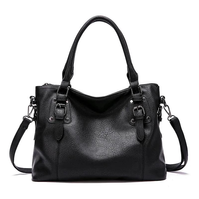 Sienna | Elegant leather shoulder bag - Image 5