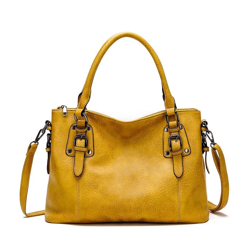 Sienna | Elegant leather shoulder bag - Image 7
