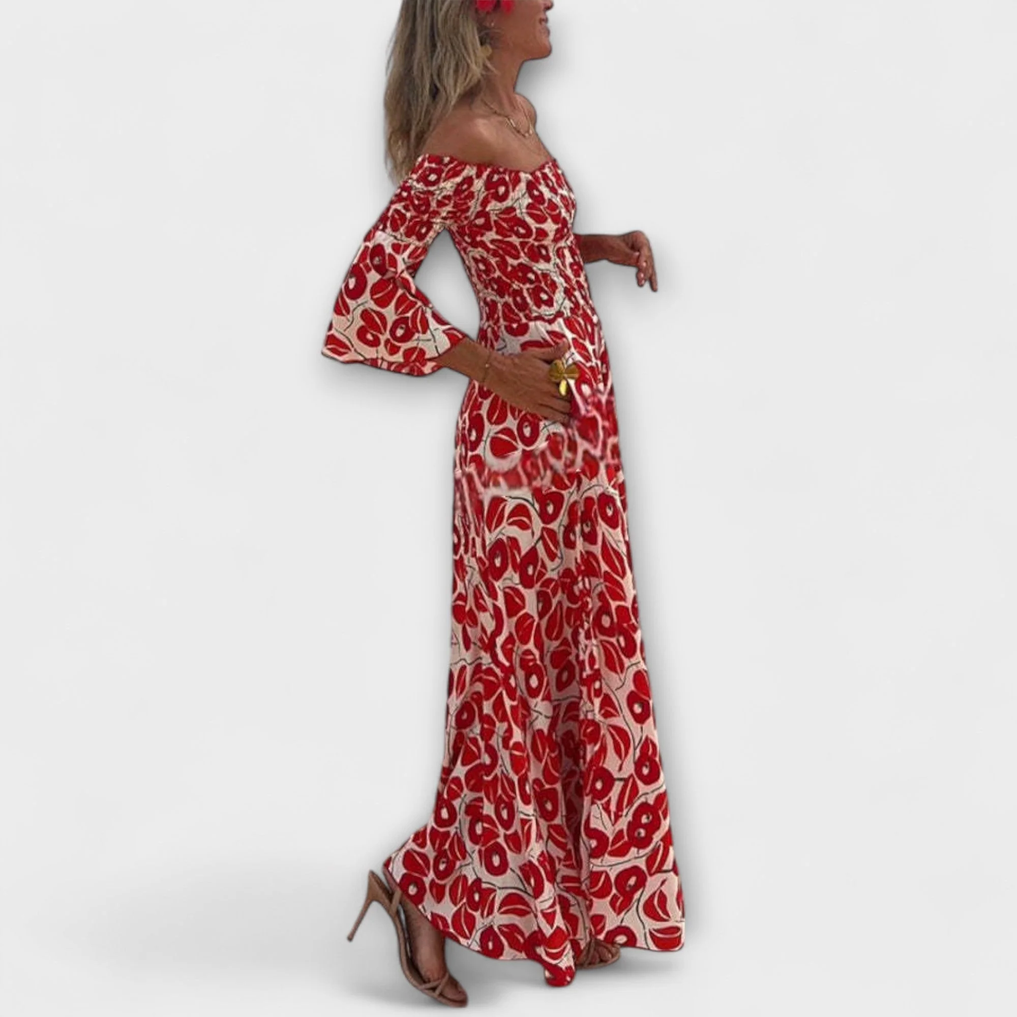 Sienna - Off-Shoulder Maxikleid für den perfekten Urlaub - Image 2