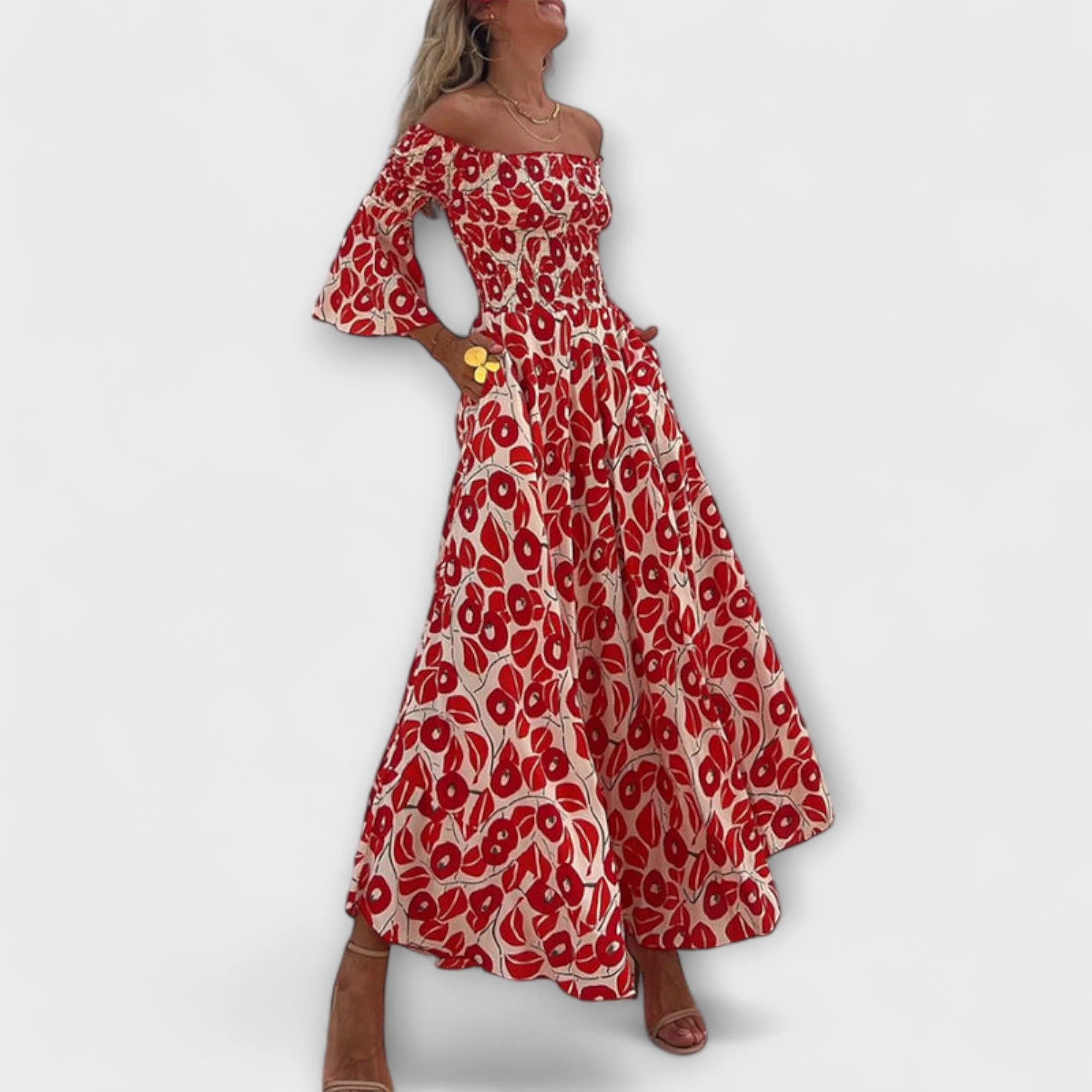 Sienna - Off-Shoulder Maxikleid für den perfekten Urlaub - Image 3