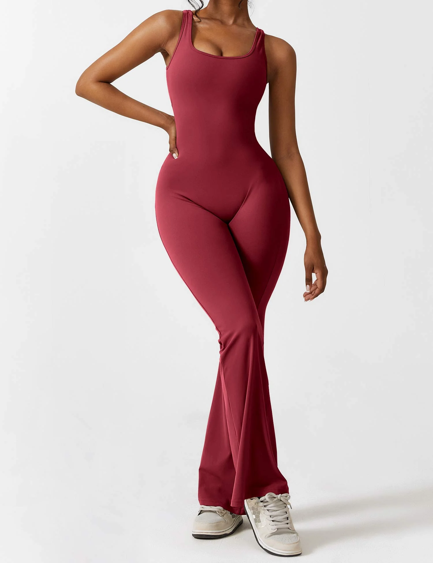 Sienna | Rückenfreier Flare-Jumpsuit - Image 21
