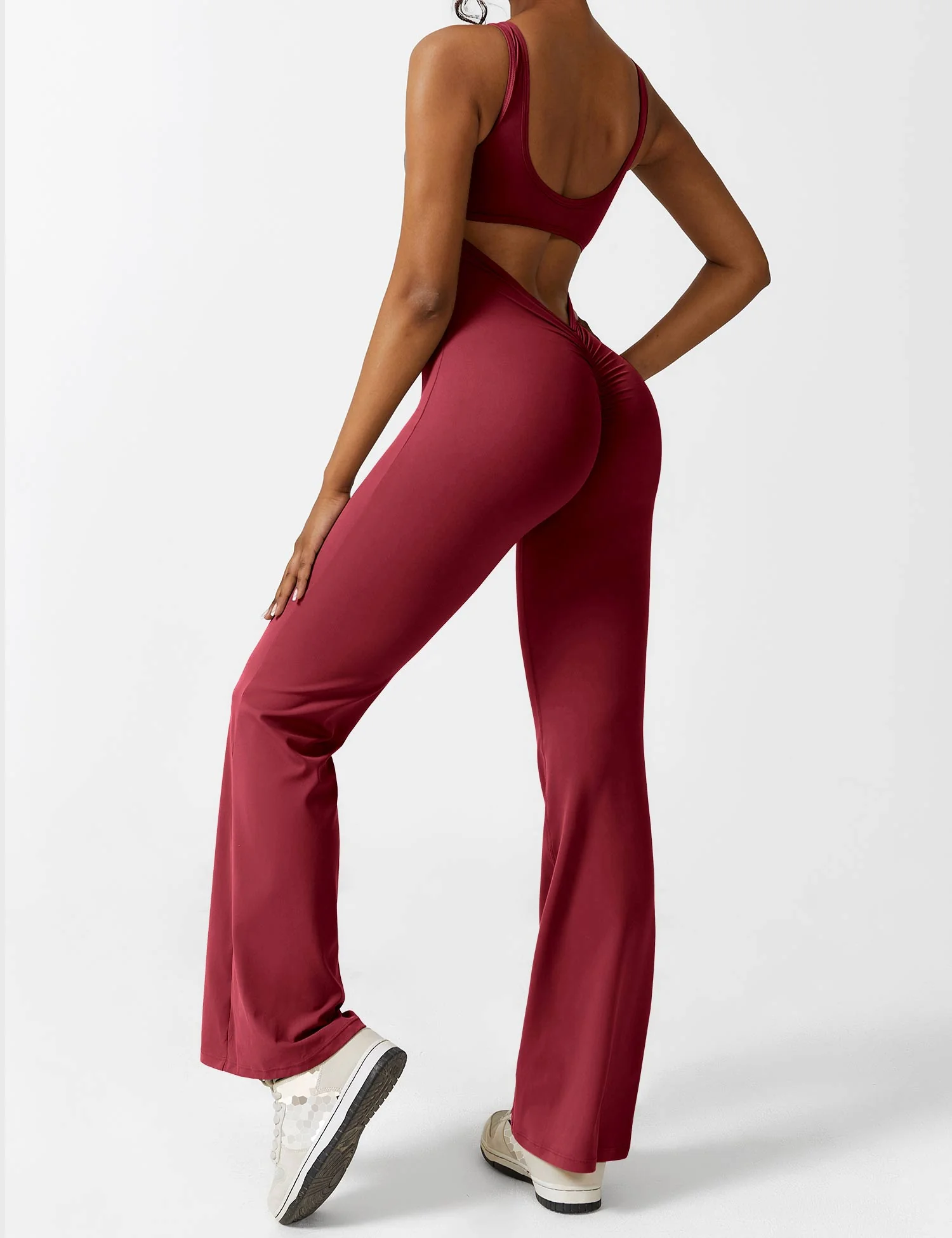 Sienna | Rückenfreier Flare-Jumpsuit - Image 22