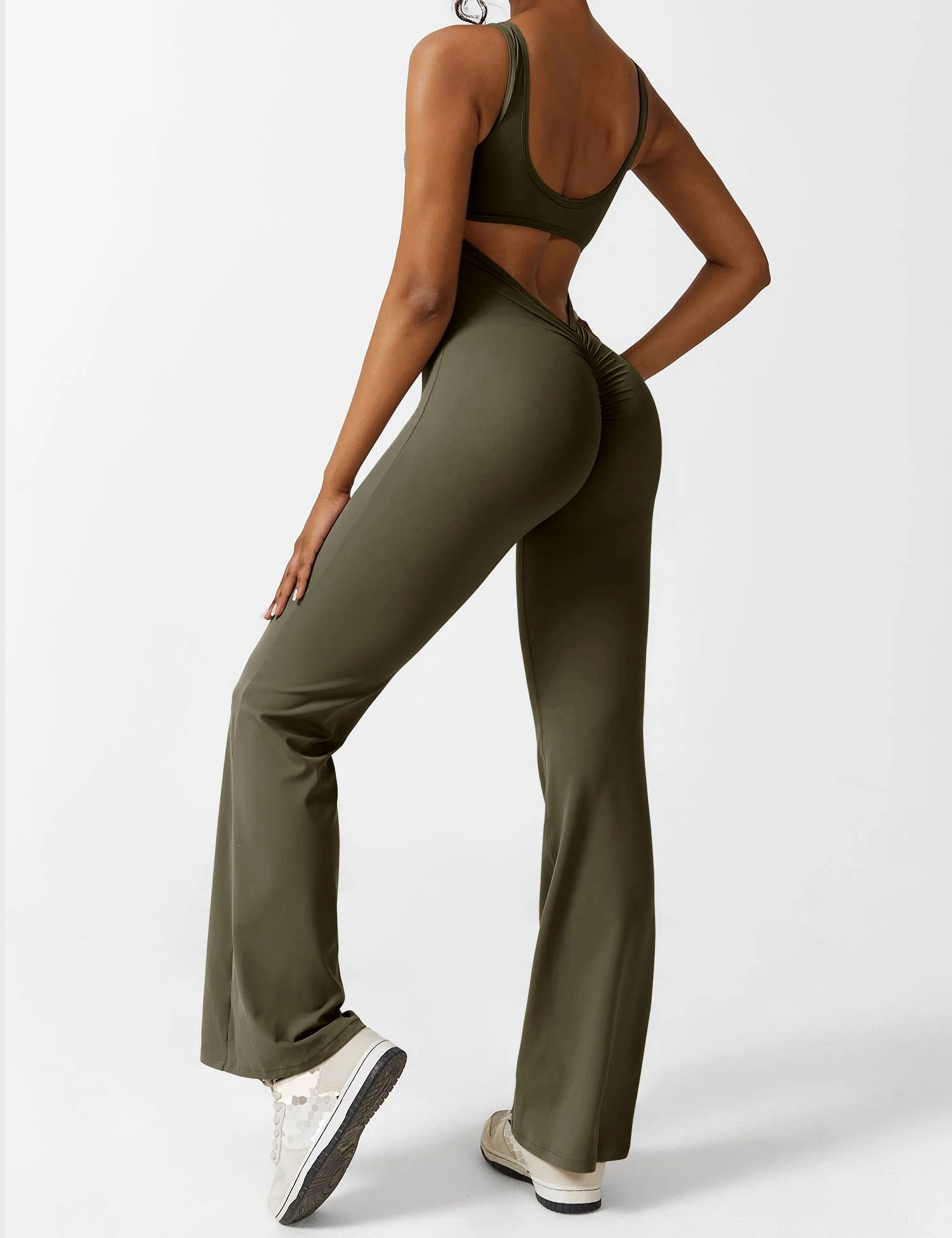 Sienna | Rückenfreier Flare-Jumpsuit - Image 27