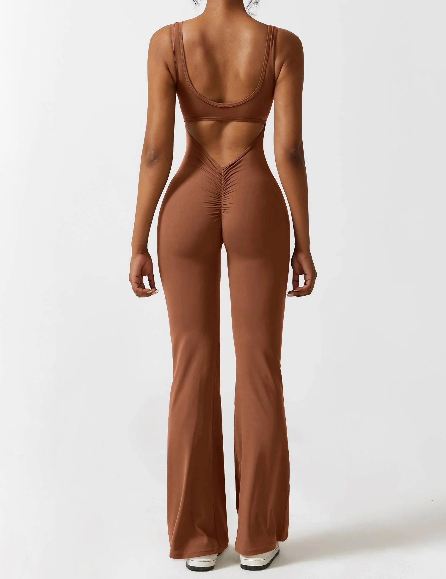 Sienna | Rückenfreier Flare-Jumpsuit - Image 31
