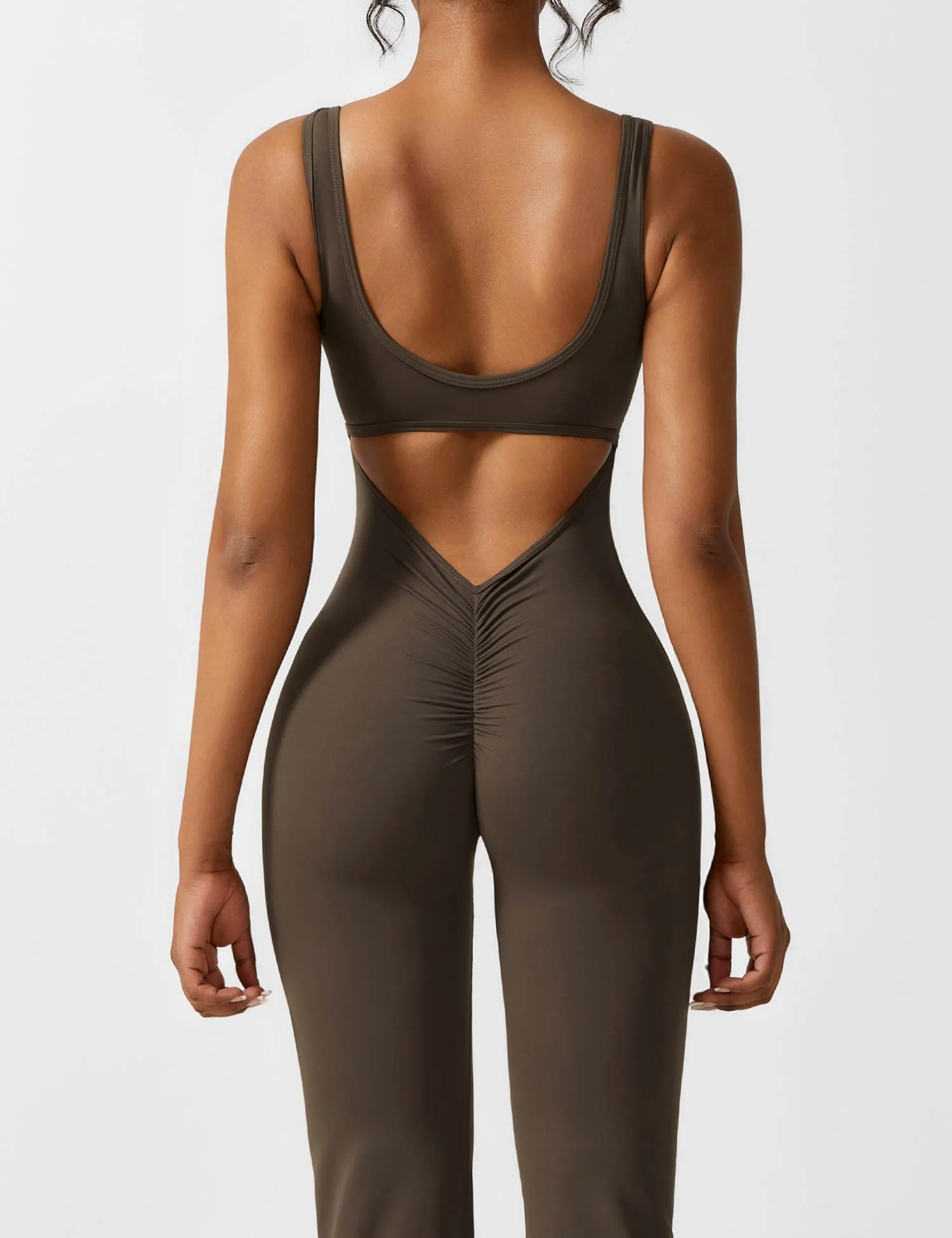 Sienna | Rückenfreier Flare-Jumpsuit - Image 9