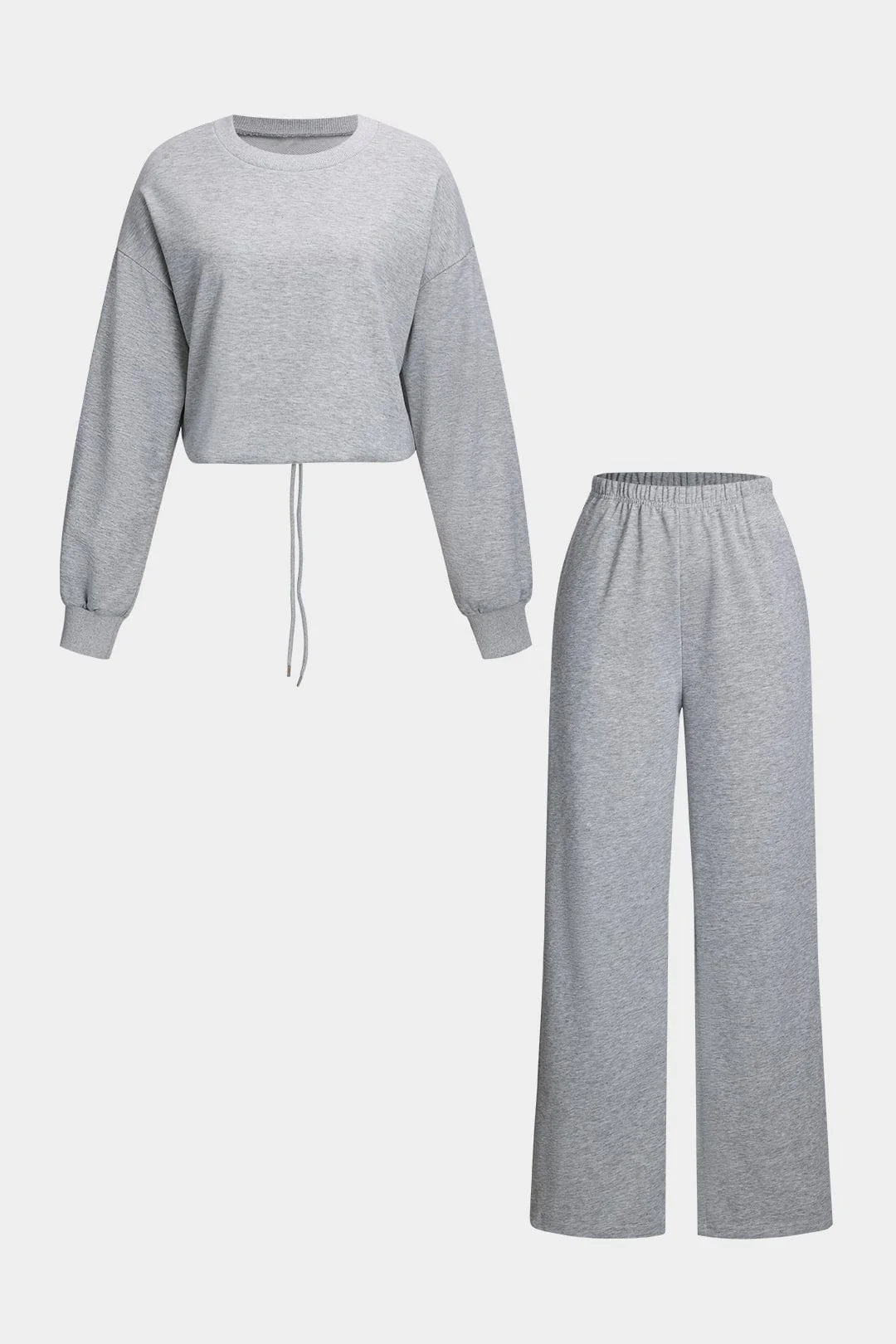 Sienna | Zweiteiliges Kuschel-Lounge-Set mit Cropped-Pullover - Image 6
