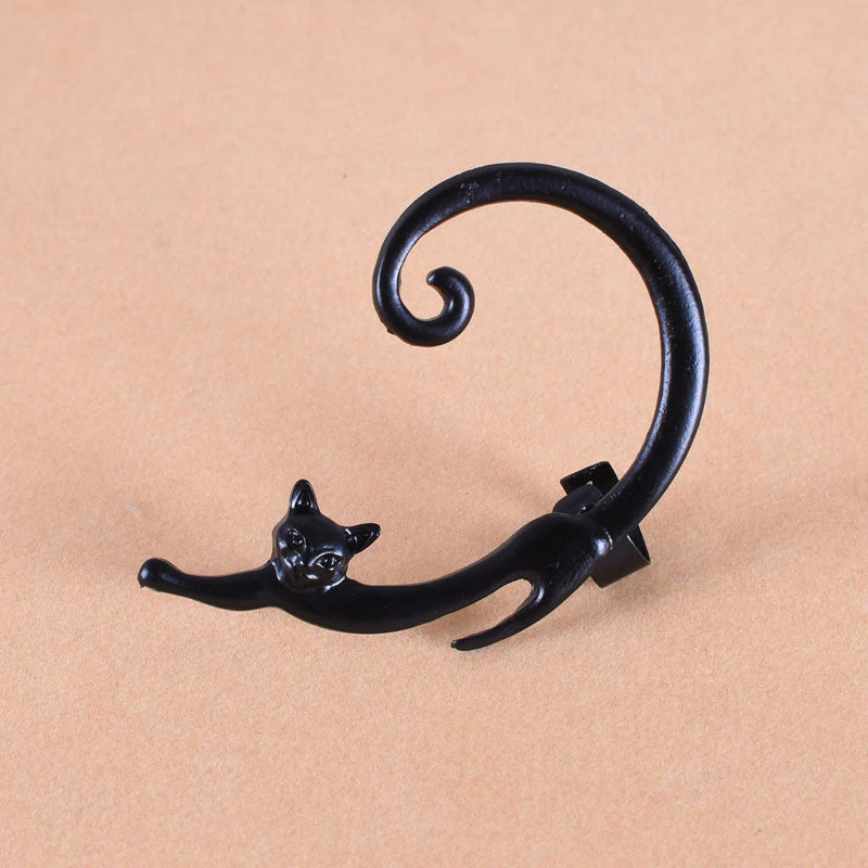 Silberner Luxus-Ohrring für Katzen - Image 4