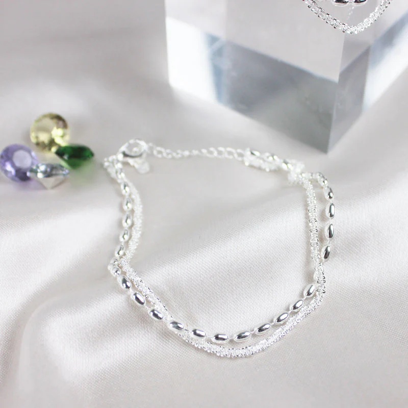 Silbernes Zirkonia-Armband - Image 3