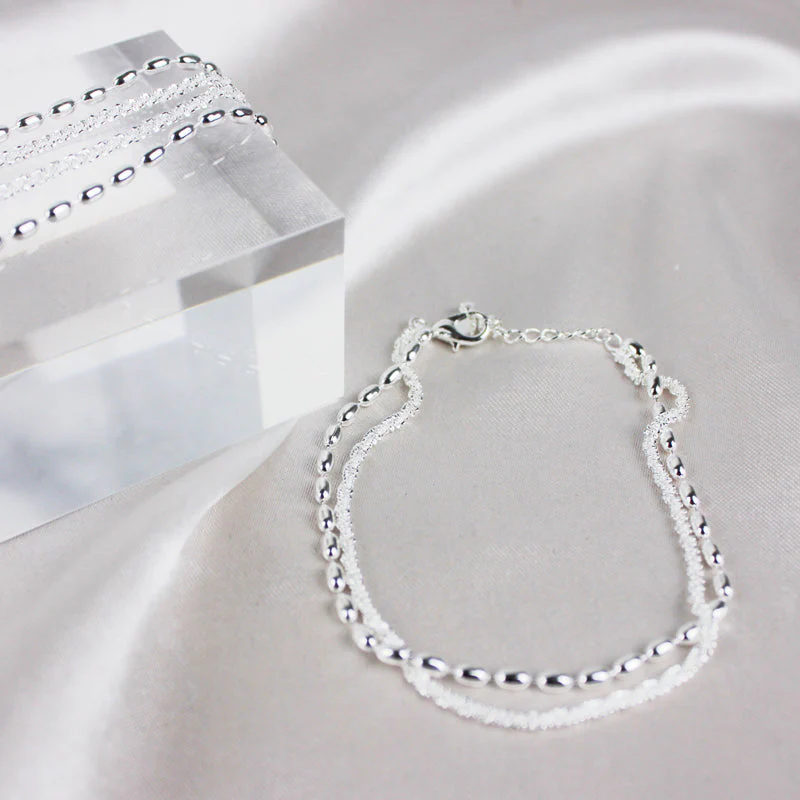 Silbernes Zirkonia-Armband - Image 6