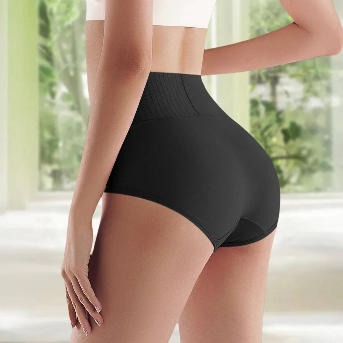 Silke – 6er-Pack Taillenslips mit Bauchstütze und hoher Taille - Image 2