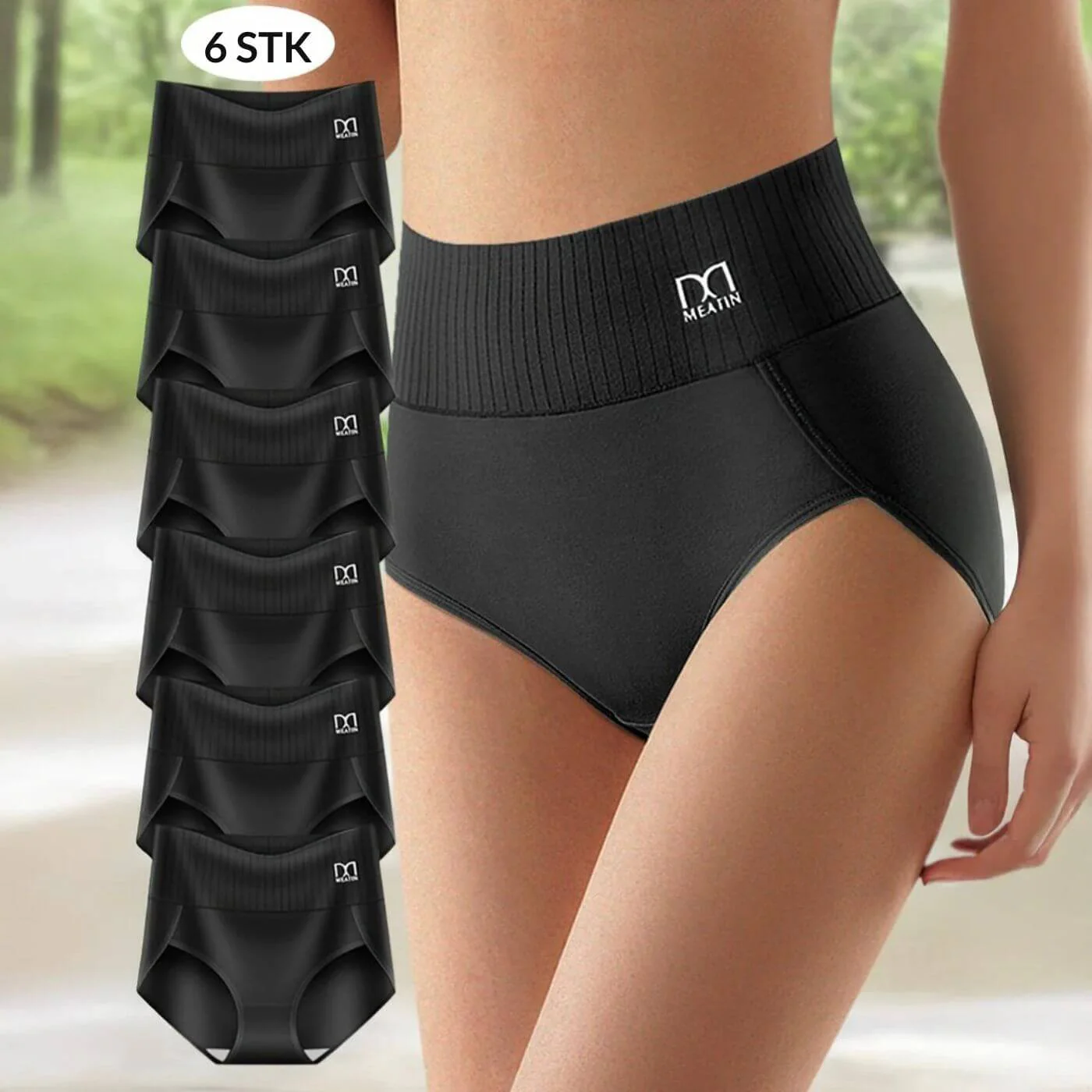 Silke – 6er-Pack Taillenslips mit Bauchstütze und hoher Taille - Image 5