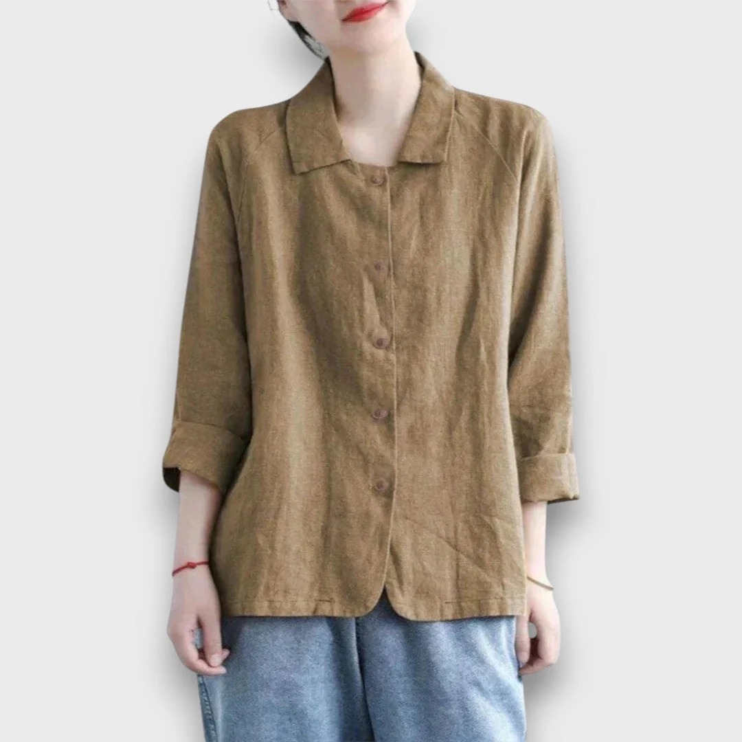 Silviane – Legere Jacke mit Knopfleiste - Image 2