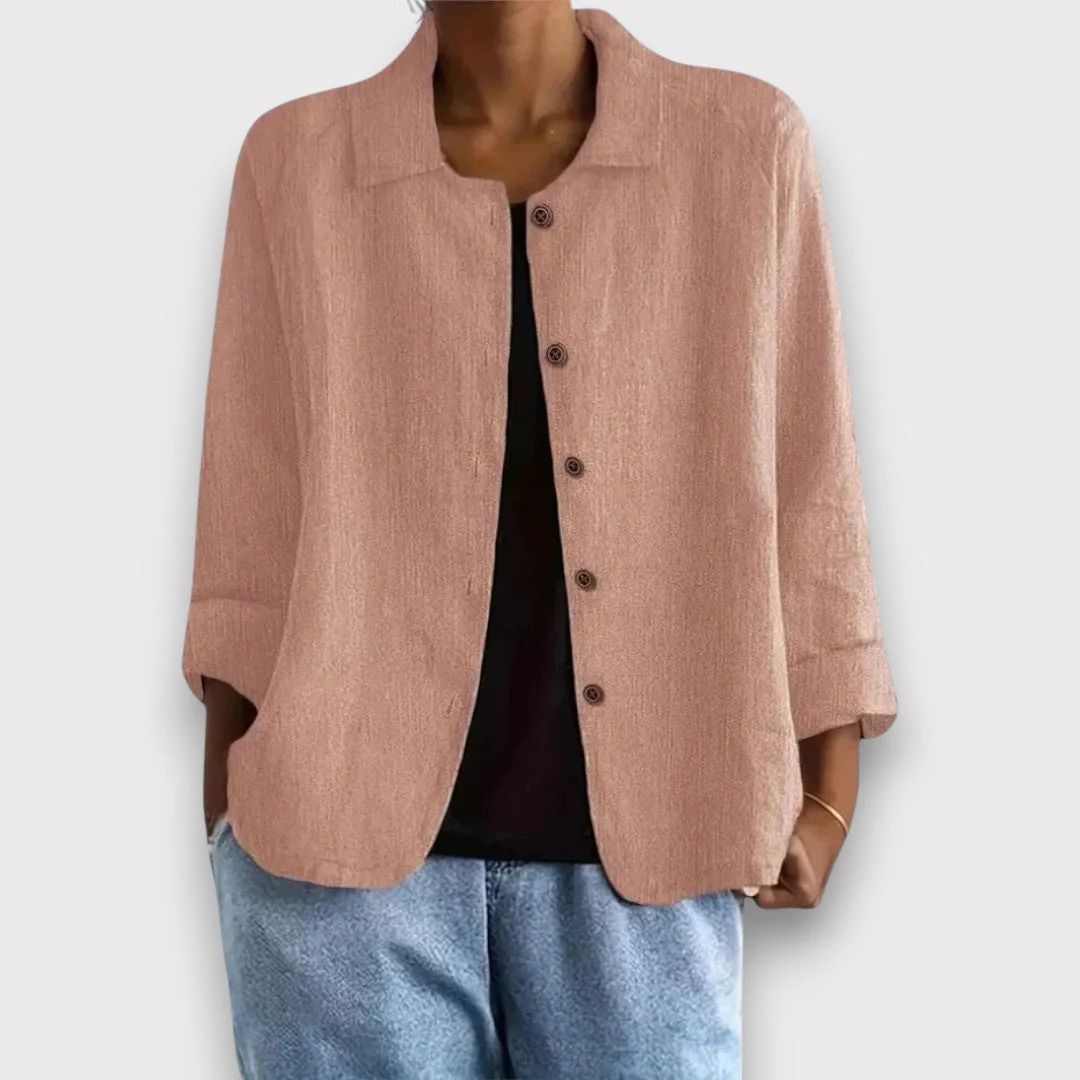Silviane – Legere Jacke mit Knopfleiste - Image 3
