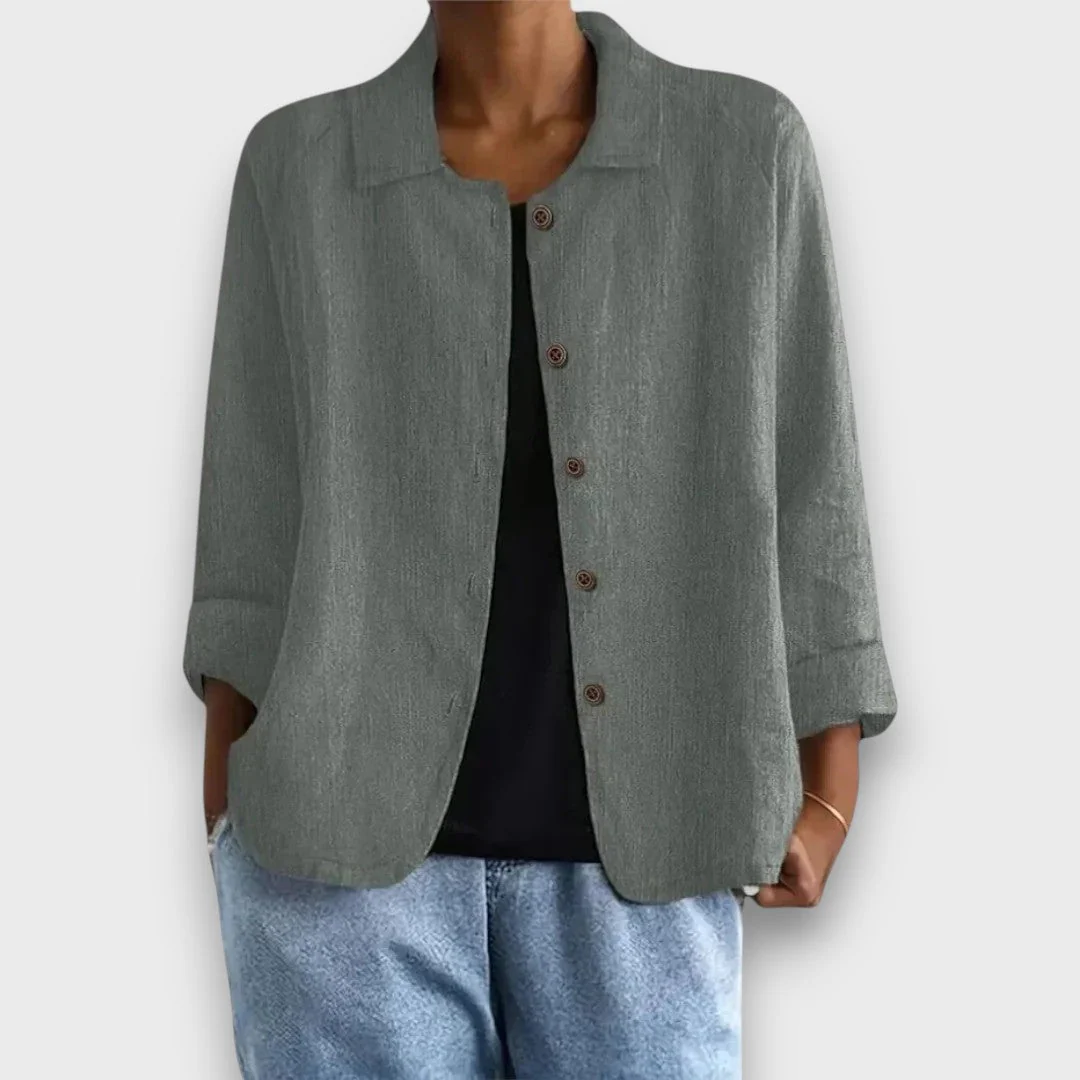 Silviane – Legere Jacke mit Knopfleiste - Image 4