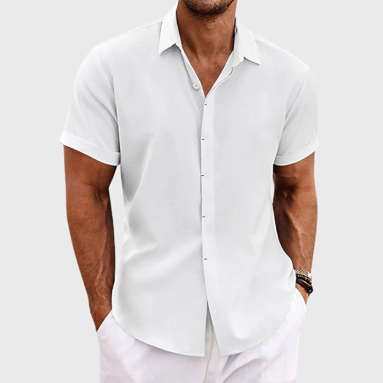 Simon – Sommerchic Kurzärmliges Hemd - Image 8